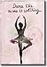Dance Like No One is Watching, Ballet Dance Picture on Stretched Canvas, Wall Art Décor, Ready to Hang