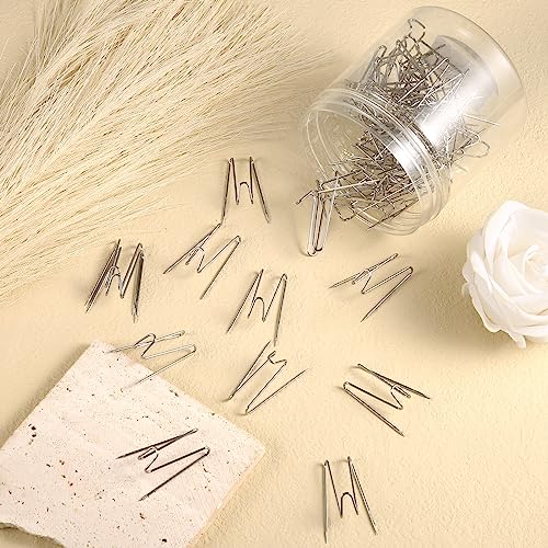 LUTER 60 ganchos de parede de painel de tecido, ganchos de cubículo para paredes de tecido com caixa