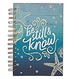 Journal Wirebound Blue Be Still