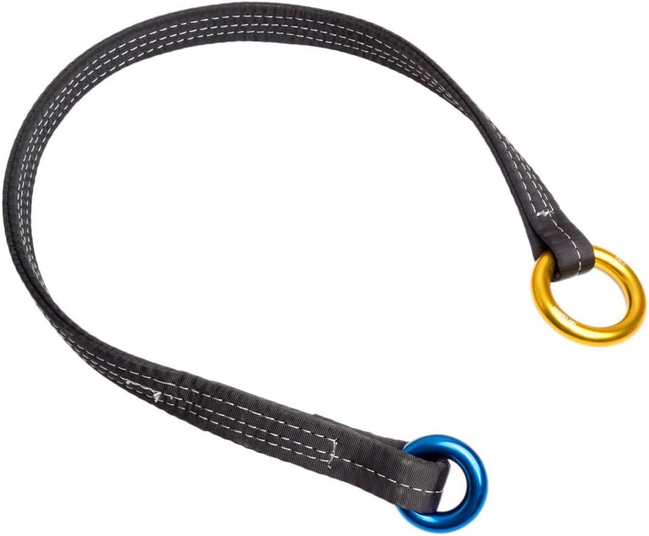 Tree Arborist Climbing Rope Friction Saver 22KN Tree Climbing Cambium Saver Loop Belt Sling Retrievable Anchor for Climbing Webbing Safety Liner, 90cm/35.4inch : Sports & Outdoors