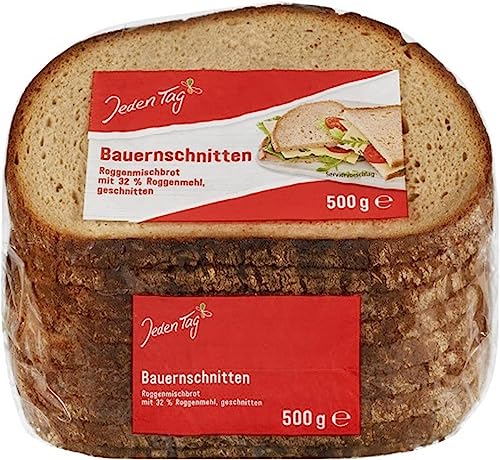 Jeden Tag Bauernschnitte Roggenmischbrot, 0,5 kg