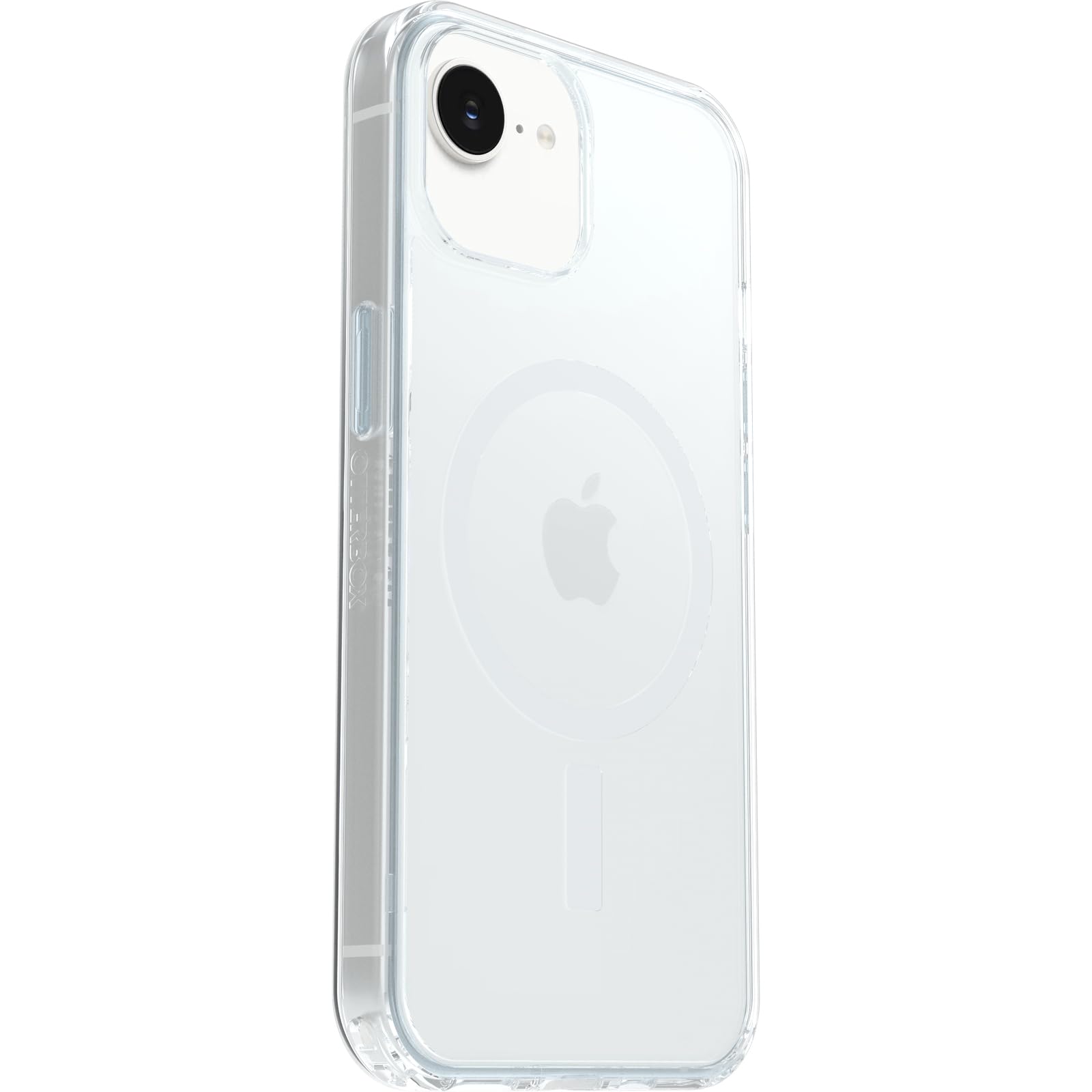 OtterBox Symmetry Seires Clear MagSafe Cover per iPhone 17e, 16e, 15, 14, 13, resistente a shock e cadute fino; sottile, testata 3x norme MIL-STD 810G, Trasparente