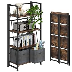 home office storage ideas Office storage shelves folding bookshelf