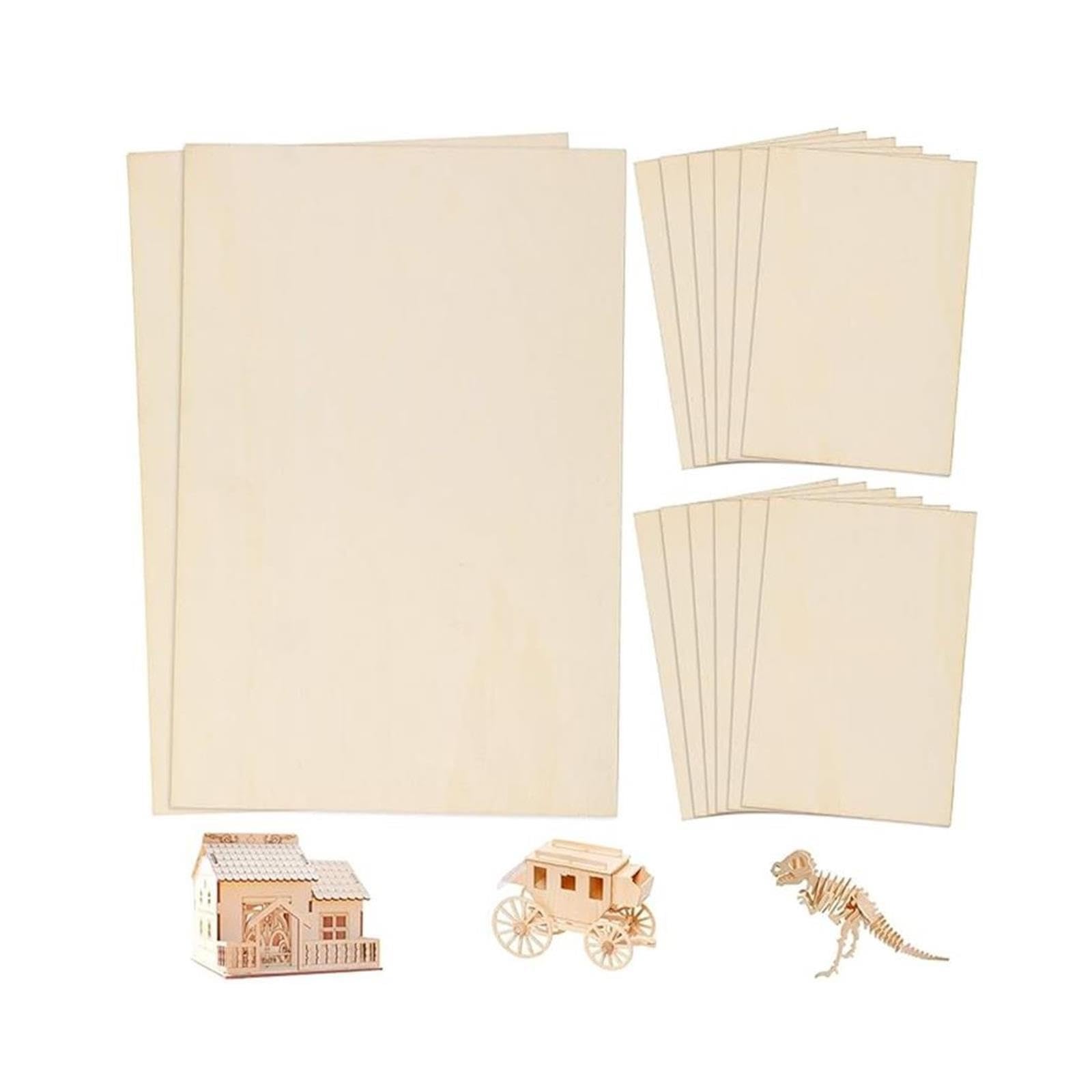 Lindenholzplatten Basswood Sheets for Crafts