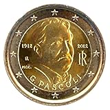 2 euro commemorative coins 2017 Banconota da 0 Euro 2 Euro Moneta Italia 2012 Pascoli Moneta commemorativa € IT0RCO599