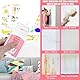 Hpbaggy Wand Reparatur Rollbürste mit Wandreparaturpaste,Wandfarbe ausbessern weiß 100g,Wandfarbe Kleiner Roller,Fleckenentferner wand,für Graffiti Kratzer Flecken Risse und Beschädigte Wände