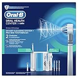 Contenido: 1 sistema de limpieza Oxyjet, 1 cepillo eléctrico, 4 cabezales Oxyjet, 2 cabezales de recambio