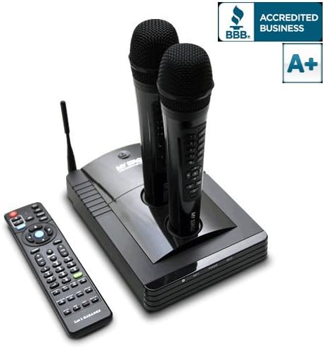 NEW 2012 HDK 2000 - WIRELESS MAGIC SING KARAOKE MICROPHONE HIGH DEFINITION