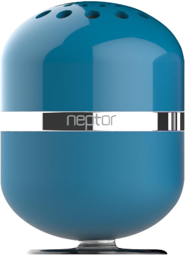 Neptor NPSP01-BL Interactive Touch Play Wireless Portable Bluetooth Speaker with Rechargeable Battery with Built-in Mic/Speakerphone/Hands-Free Calling
