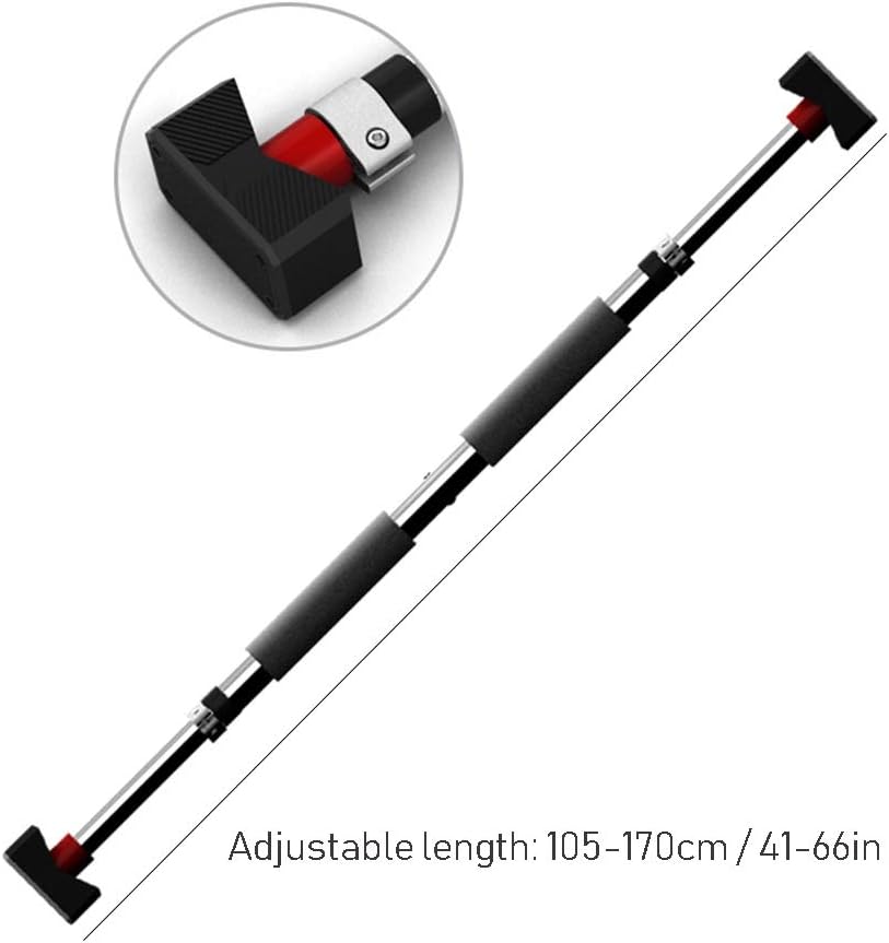 AGYH Doorway Horizontal Bar, Portable-Chin Up Bar, Home-Office Fitness Strength Training Equipment, 105-170CM, Load 400KG