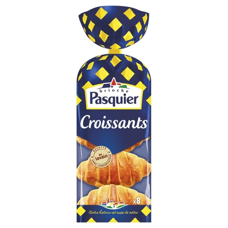 BRIOCHE PASQUIER - Croissants Au Levain 320G - Lot De 4 - Offre Special
