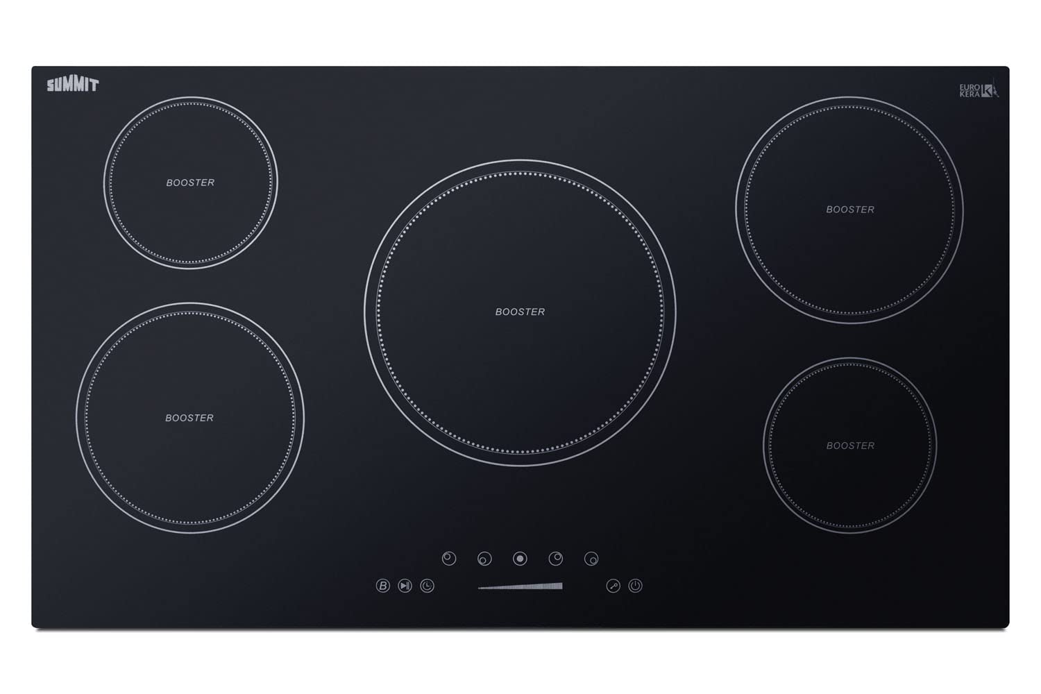 Summit Appliance Black / 36 Inch / 1 Countertop Burners