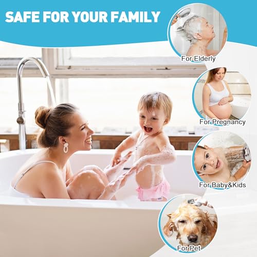 Image of Square Shower Mat Non Slip: 36 x 36 Inch Extra Large Shower Mats with Drain Hole in Middle - PVC Loofah Anti Slip Shower Floor Matt for Inside Shower
