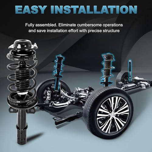 EVERESTWAY Front Struts Shocks Compatible with 2005-2010 Chevrolet Cobalt 2006-2011 Chevy HHR 2007-2009 Pontiac G5 2005-2006 Pontiac Pursuit 172179R 172179L Front Shock Absorbers