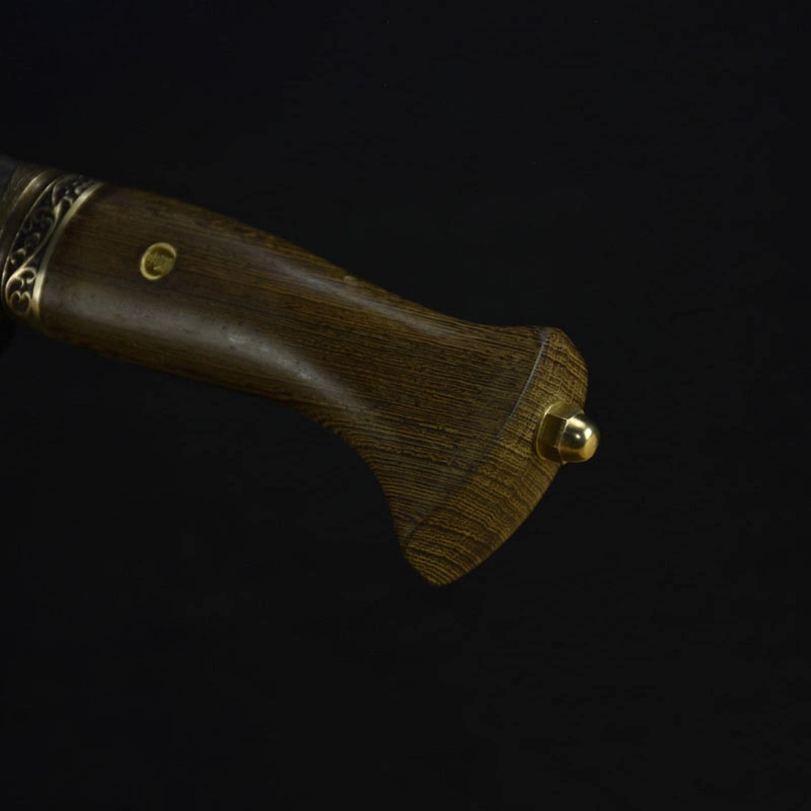 Guang Couteau de Cuisine Professionnel 7CR17MOV en Acier forgé à la Main Ultra Tranchant de 9 Pouces pour Couper Les os et la Viande