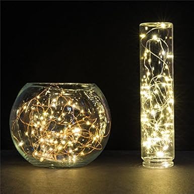 5m 16 4ft 50 Leds Kupferdraht Led Kupfer Lichterkette Usb Anschluss Wasserdicht Sternen Lichterketten Fur Party Garten Weihnachten Halloween Hochzeit Beleuchtung Deko Warmweiss Amazon De Beleuchtung