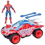 Marvel Studios Spider-Man Day ActionVerse Stretch & Blast Buggy, 4.5-Inch Action Figure & Vehicle Toy Set, Super Hero Toys, Ages 4+