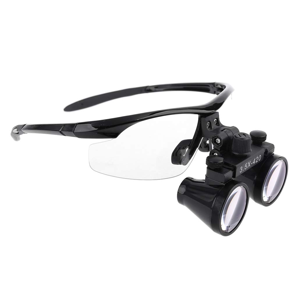 3.5X tête Portant loupe Dentaire loupe Lunettes Dentiste binoculaire loupe chirurgicale