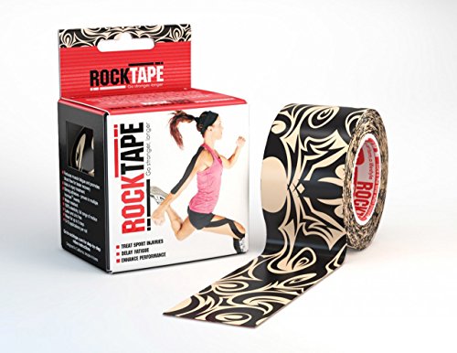 RockTape - 5cm width x 5m length Kinesiology Tape - Tattoo