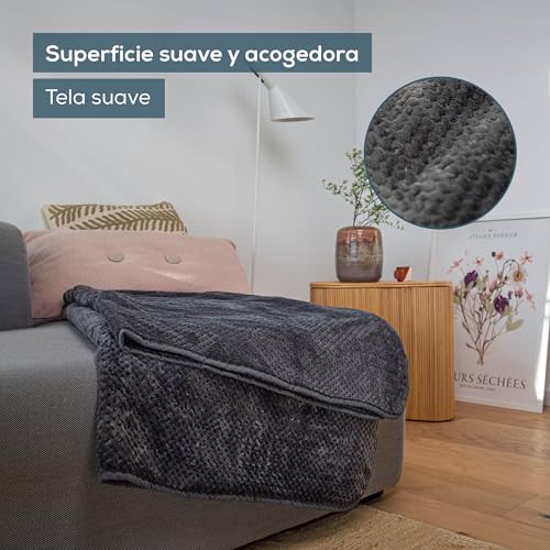 Manta eléctrica Beurer regulable de material suave y lavable a 30 °C 2