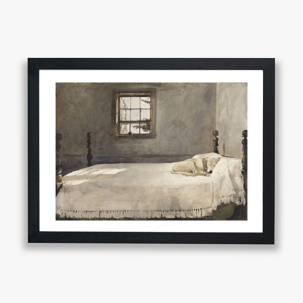 Póster giclée de Andrew Wyeth para renovar el diseño del dormitorio principal