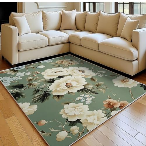 Tapis de salon moderne en flanelle de qualité supérieure effet 3D - 2