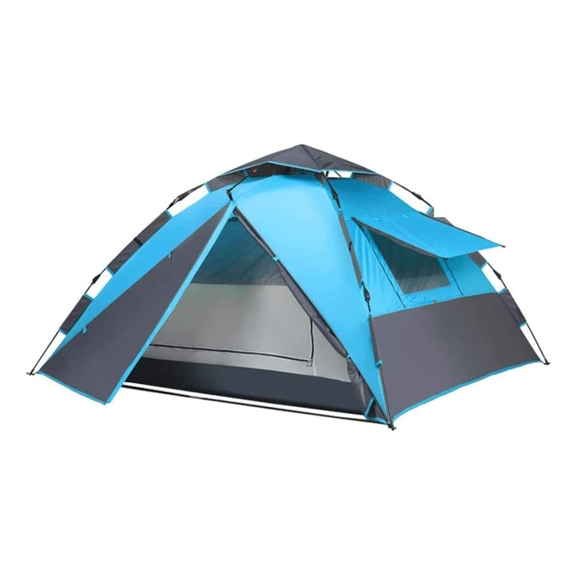 tessin 5 zelt HIGH PEAK Kuppelzelt Personen Camping Iglu Familienzelt Farbe:MATTE SAPPHIRE colour-blue Gardena 15025-20 Garage für