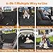 Kytely Dog Car Seat Cover for Back Seat,600D Heavy Duty Dog Hammock for Car with Side Flap,100% Waterproof Pet Backseat Cover, Anti-Scratch Nonslip Pet Seat Protector for Cars Trucks and SUV