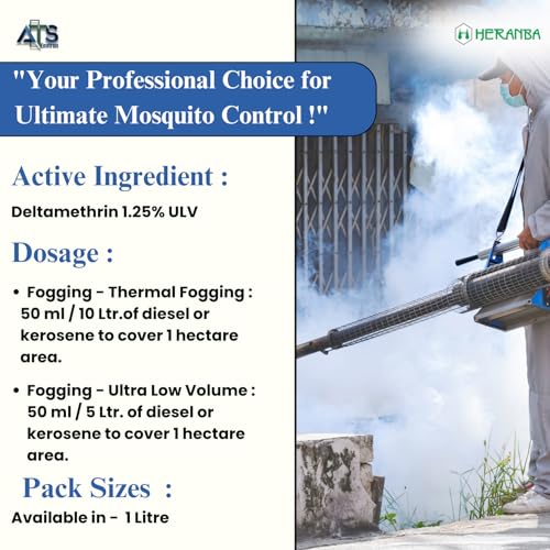 Image of Heranba Delfog For The Control Of Mosquitoes Through Thermal Fogging- 1L