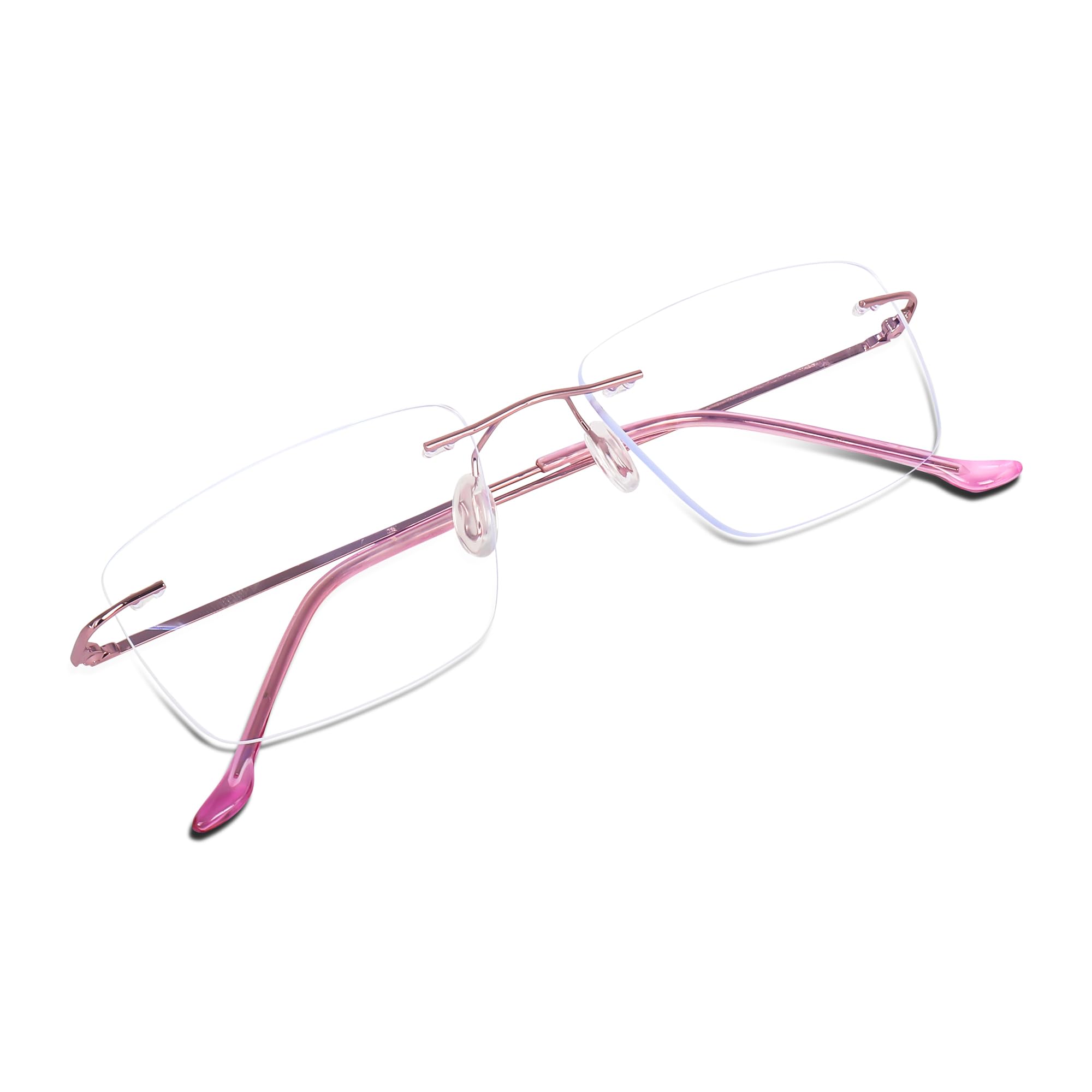 Legend Eyewear Blue Light Blocking Glasses Anti Blue Ray Unisex Lightweight Rimless Frameless Rectangle Computer Gaming Glasses-image-14