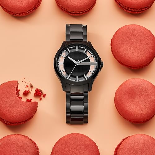 Armani Exchange Analog Black Dial and Band Men's Stainless Steel Watch-AX2189 - Image 6