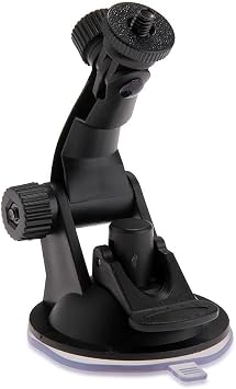 Tüm Aksiyon Kameralara Uyumlu Vantuz Vakumlu Bağlantı Aparatı + Tripod Adaptörü