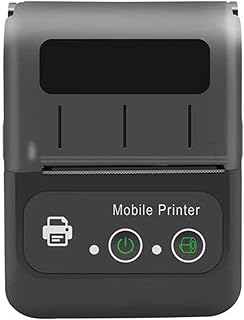 HUIOP 58mm Small Ticket Portable Thermal Label Printer BT Printer Compatible with Android iOS Takeout Receipt Checkout Ticket Label Maker Machine