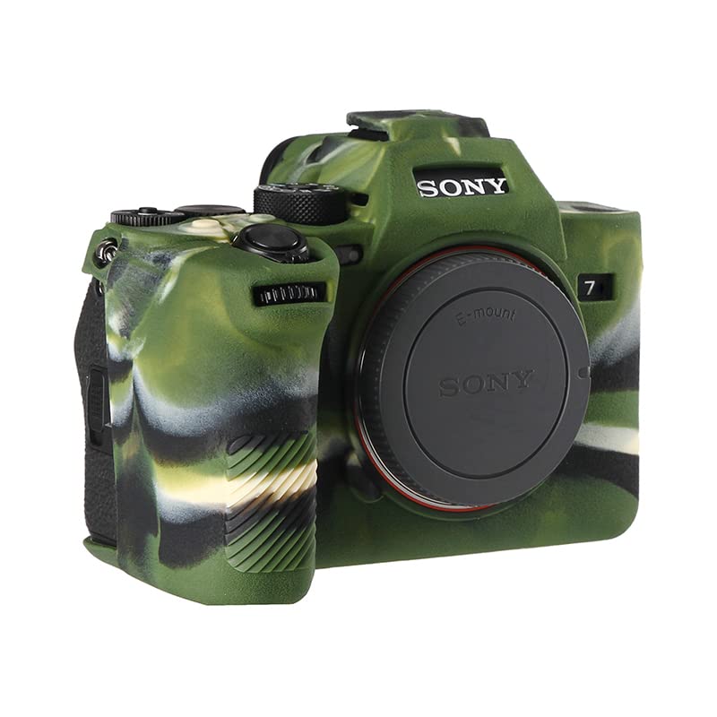 Funda Protectora para Cámara Sony A7IV Silicona Verde miniatura 3