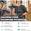 Alesis Nitro Max Kit Electric Drum Set with Quiet Mesh Pads, 10 Dual Zone Snare, Bluetooth, 440+ Sounds, Drumeo, USB MIDI, and Drummer Headphones
