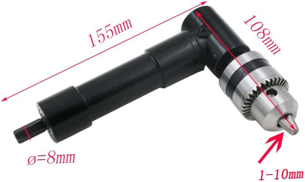 90degree Electric Drill Attachment Adapter Angle Bend Extension Drill Bit Socket