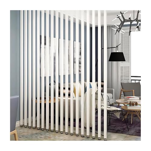 YPIOUREN Biombo Moderno De Listones De Madera, Separador De Ambientes con Postes, Mamparas Modernas For Privacidad Y Paredes, For Sala De Estar, Restaurante Y Oficina.(1 Stick,140cm/55.1in)