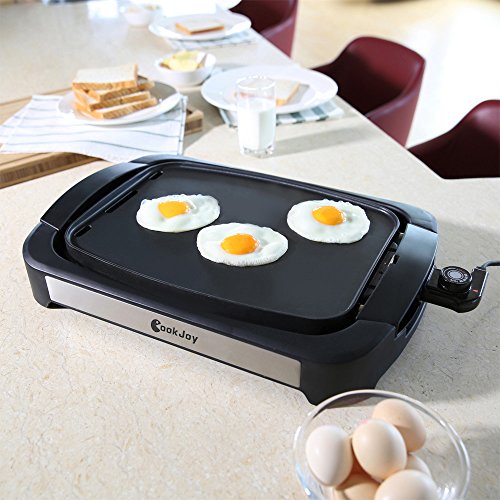 CookJoy Bistecchiera elettrica Antiaderente Rever