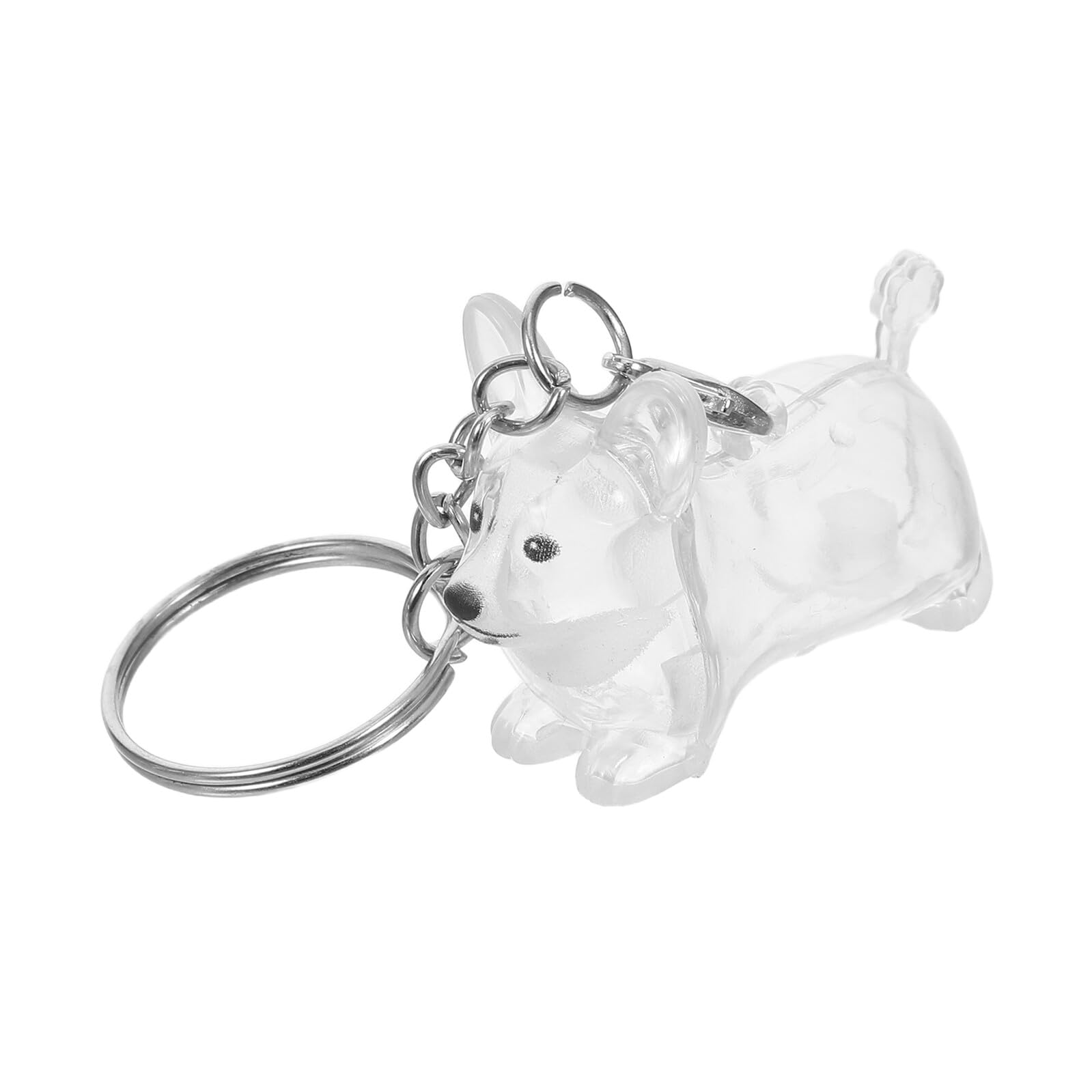 Llavero para pelo de perro portátil en tarro transparente para no perder el recuerdo de tu mascota