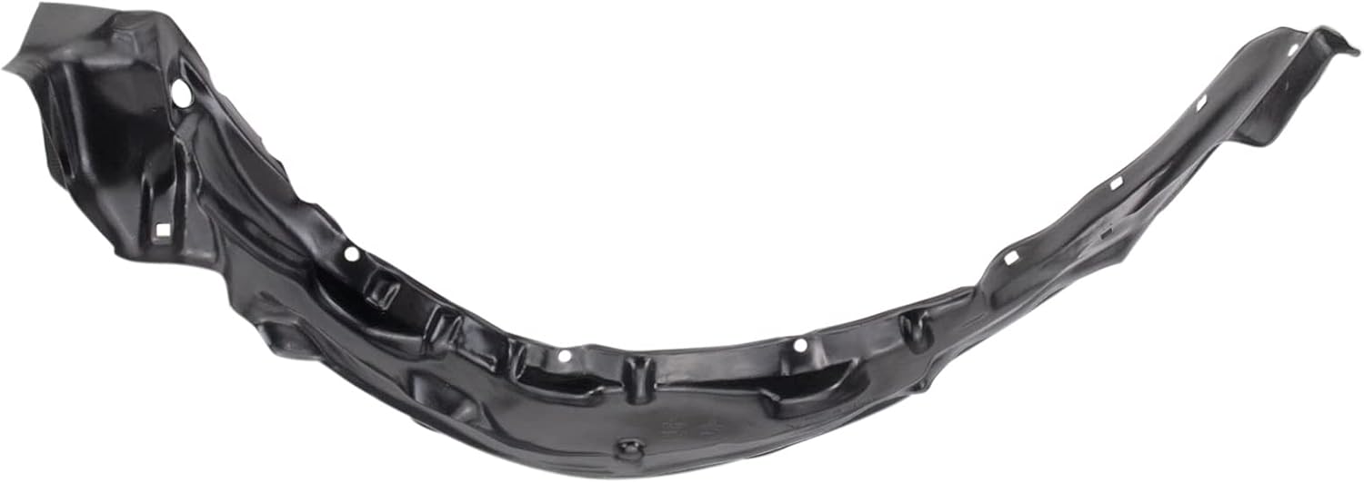 TRQ Front Left Inner Fender Liner Black Drivers Side Compatible with 1995-2000 Toyota Tacoma TO1248110