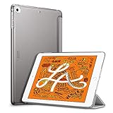 ESR PU Leather Translucent Back Stand Case with Auto Sleep/Wake for Apple iPad mini 4 – Silver Grey