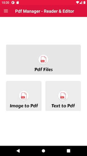 Pdf Manager - Reader & Editor