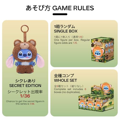 TOPTOY スティッチ　アニマル　シークレット　ベア　くま TOPTOY スティッチ アニマル シークレット ベア くま Qoo10] TOPTOY