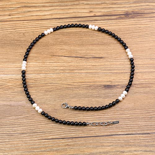 Collier perle original et bracelet multi-tours mixte pour une idée cadeau - 4