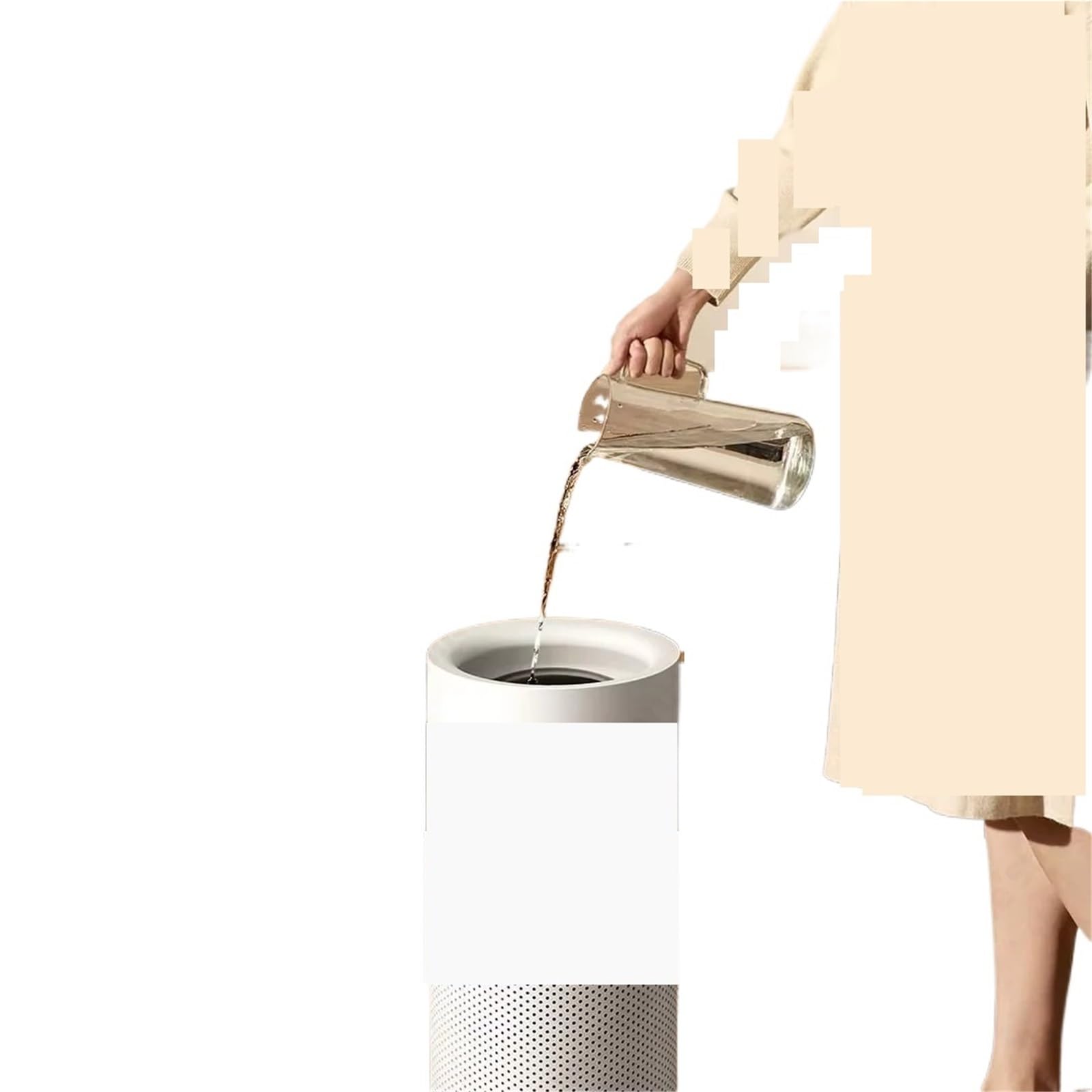 Humidificador, Humidificador sin niebla for el hogar, oficina, humidificador de aire rápido, frío, antibacteriano para planta casera