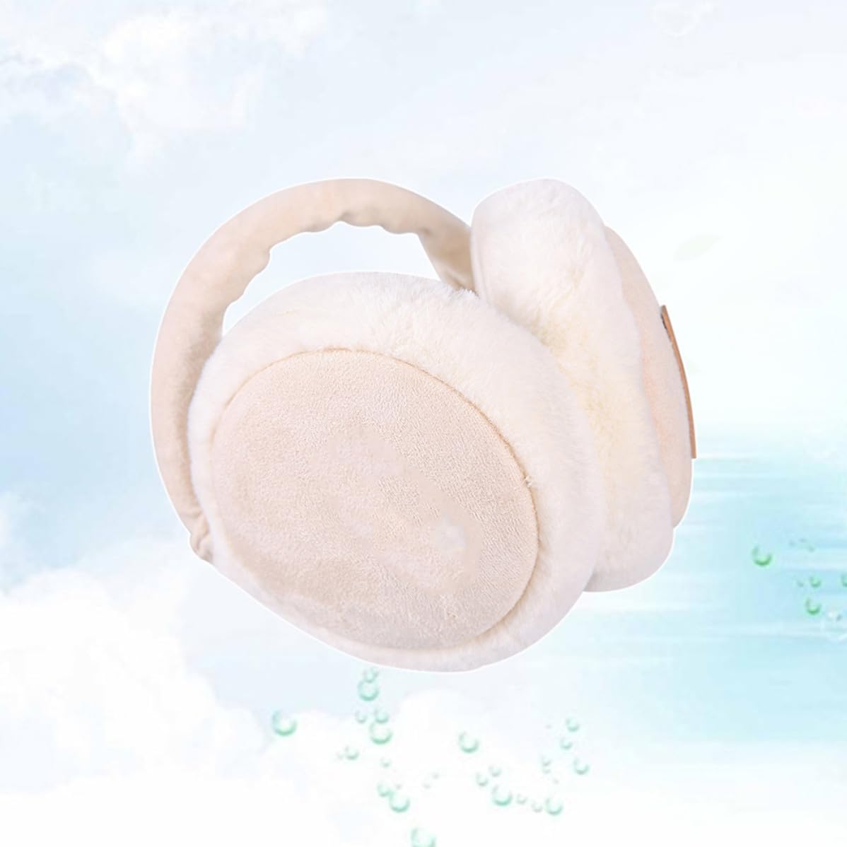 BESTonZON Foldable Plush Earmuffs for Men and Women, Winter Ear Warmers