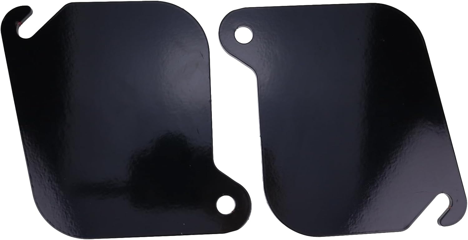 FridayParts Replacement Access Cover Clean Out Plates 6737088 Compatible For Bobcat Skid Steer Loader 653 763 853 963 A220 A300 A770 MT50 S100 S130 S150 S160