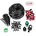 Produktbild Kalolary Bewässerungssystem Garten 15m, Bewässerungssets Micro Drip Bewässerung Kit Automatische Sprinkler Tropfbewässerung Gartenbewässerung für Landschaft, Flower Bed, Terrasse Pflanzen