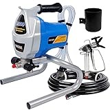 Hausse Electric Airless Paint Sprayer Spray Gun, 3000PSI Project Painter Power Painting for Professional Contractor, DIY Handyman, Home Exterior, Fence, Shed, and Garage