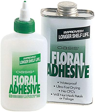 Oasis Floral Adhesive with an Applicator. Size 8oz